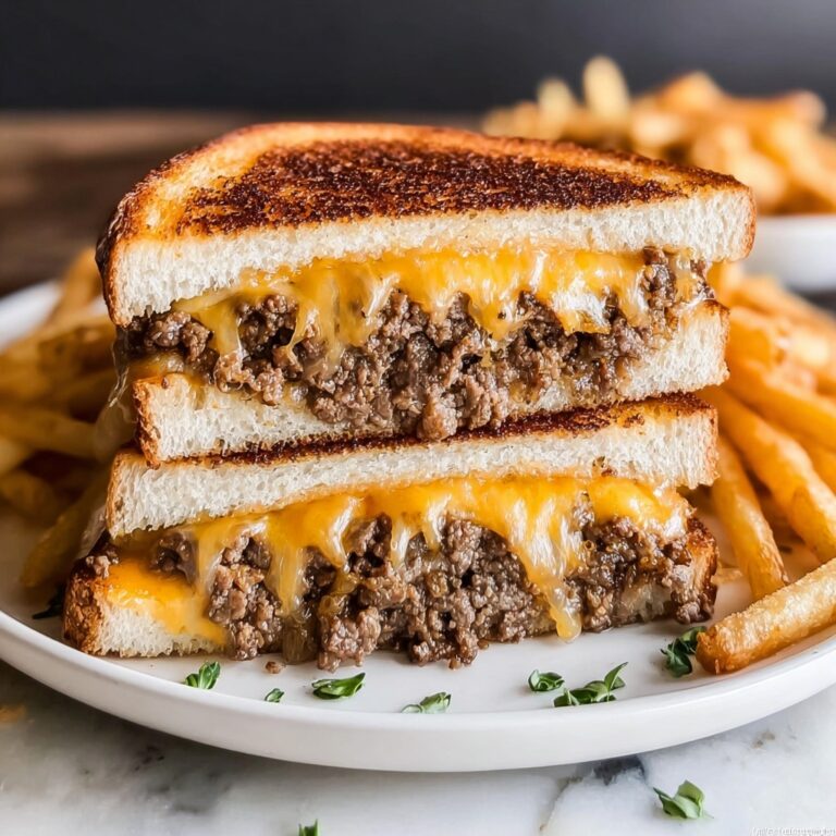 Irresistible Best Patty Melt Ever with Cheesy Goodness Recipe