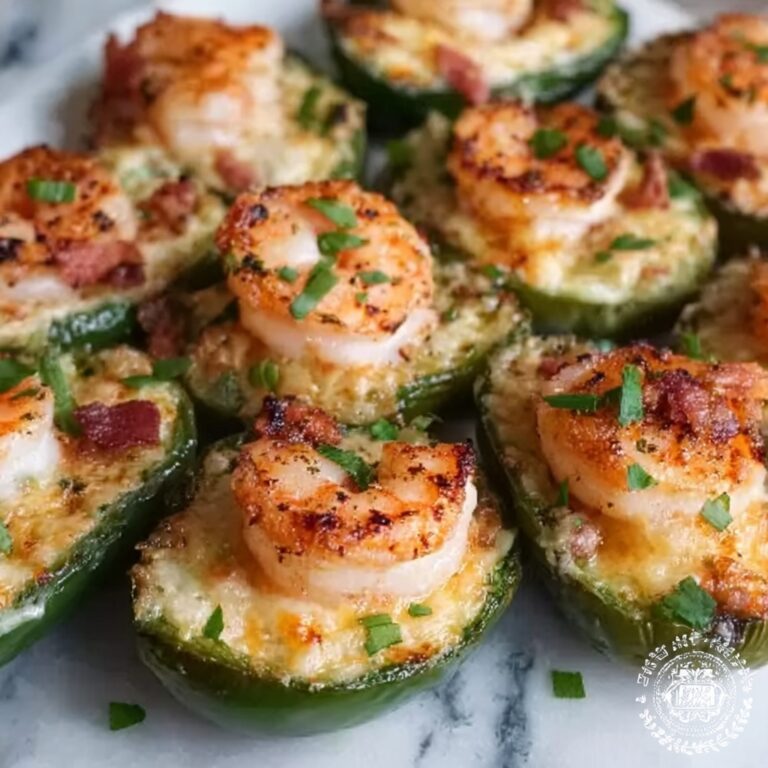 Fiery Cajun Shrimp Stuffed Jalapeños Recipe