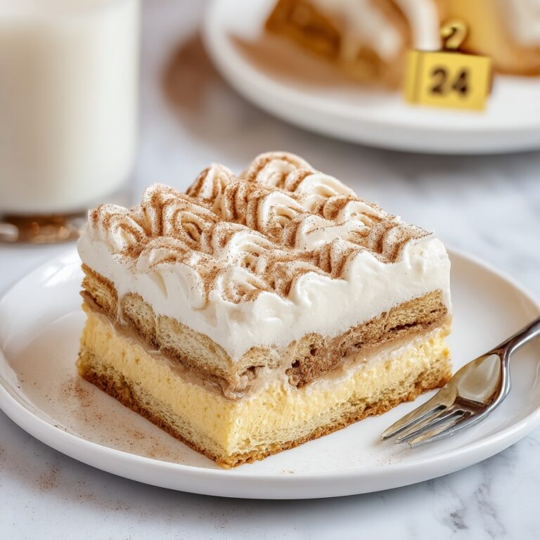 Cinnamon Roll Poke Cake Recipe