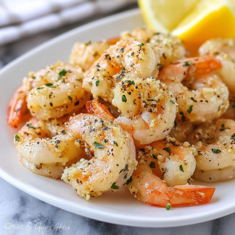 Air Fryer Garlic Parmesan Shrimp Recipe